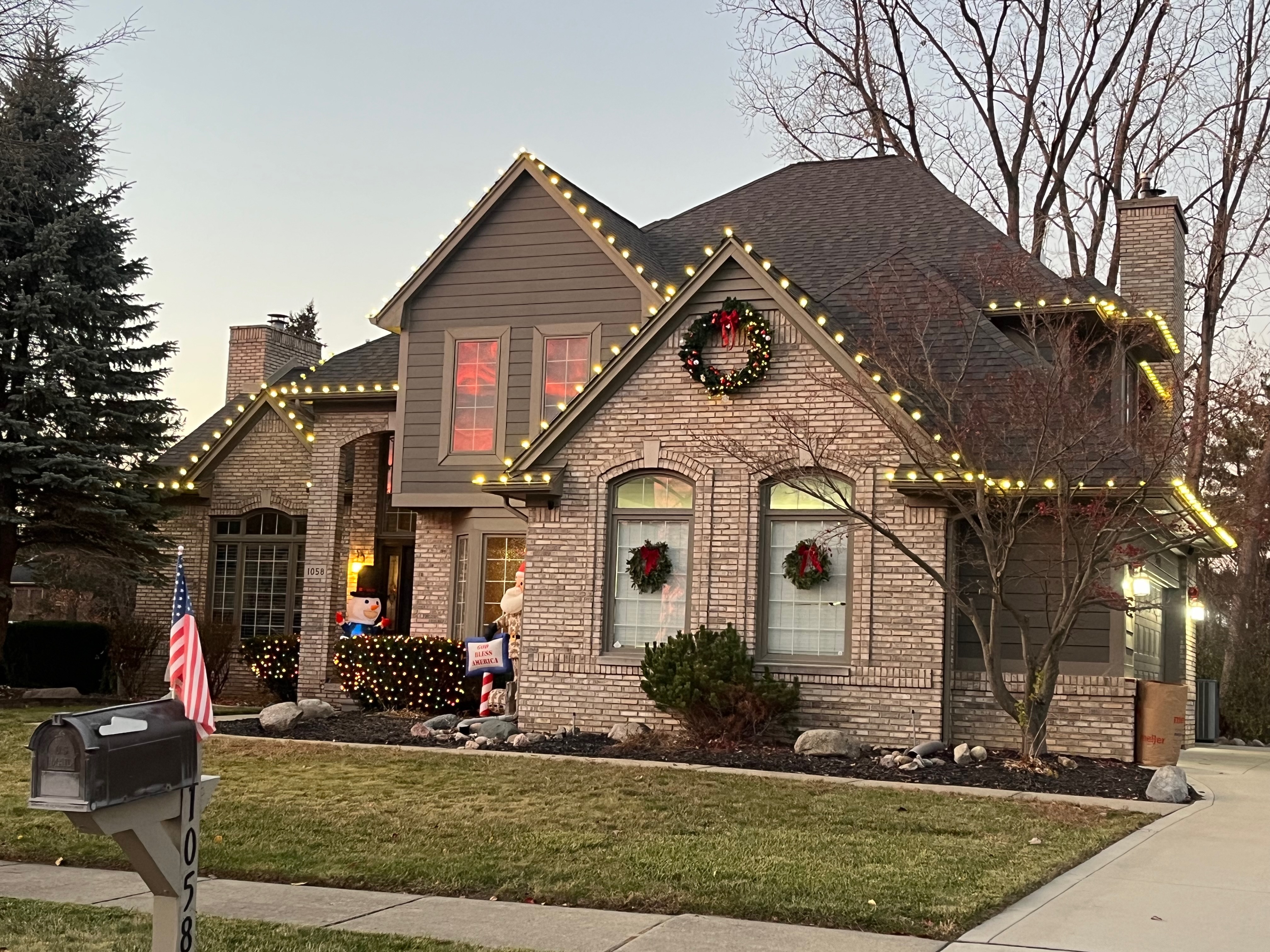 Rochester Hills – Roofline, Peaks, and Trees